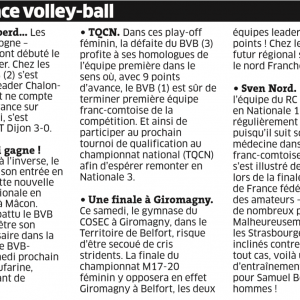 06.04.16 Fréquence Volley